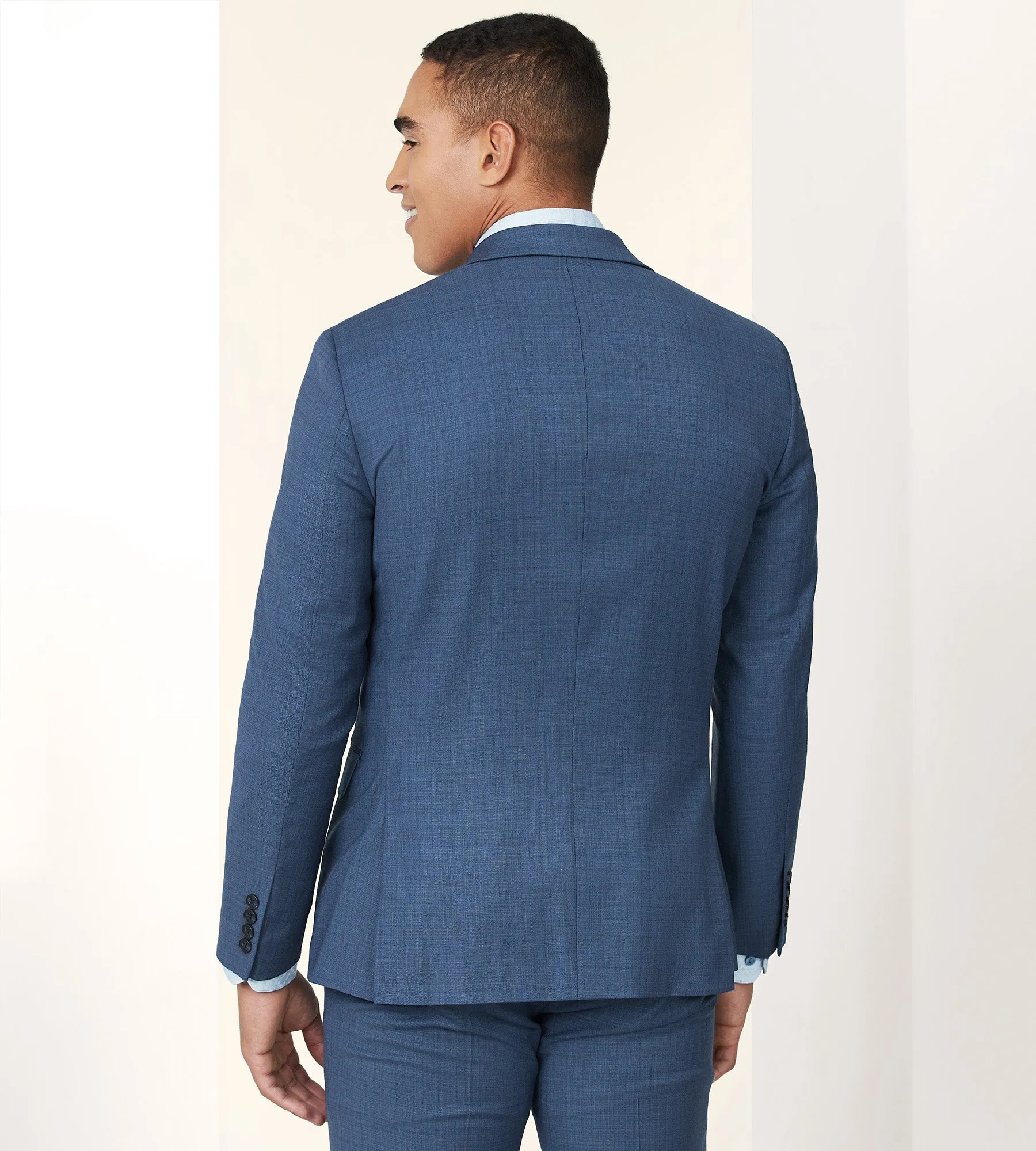 Modern Fit Wool Suit Jacket