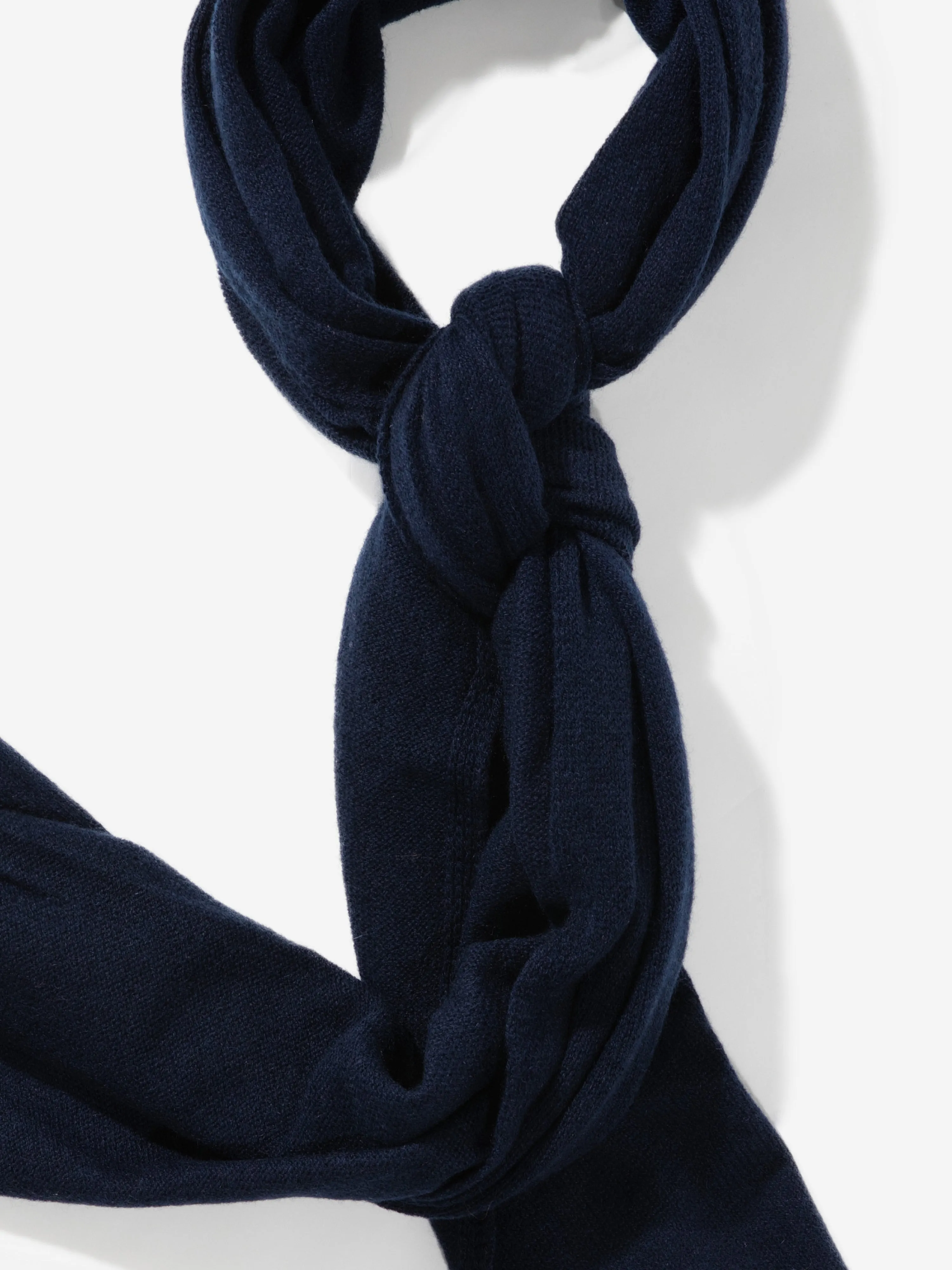 Navy Cashmere Scarf