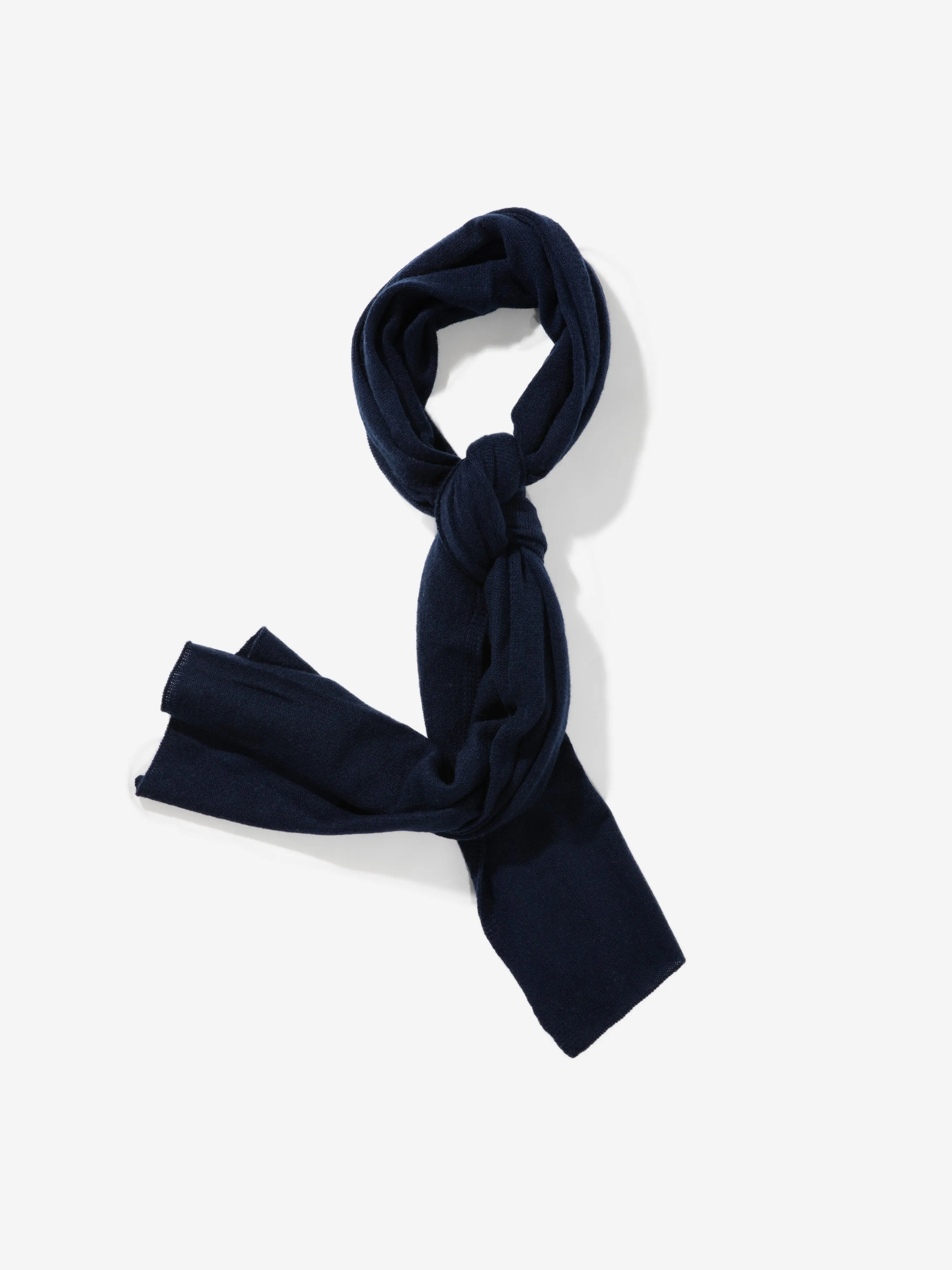 Navy Cashmere Scarf