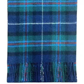 Pure Lambswool Peebles Tartan Scarf