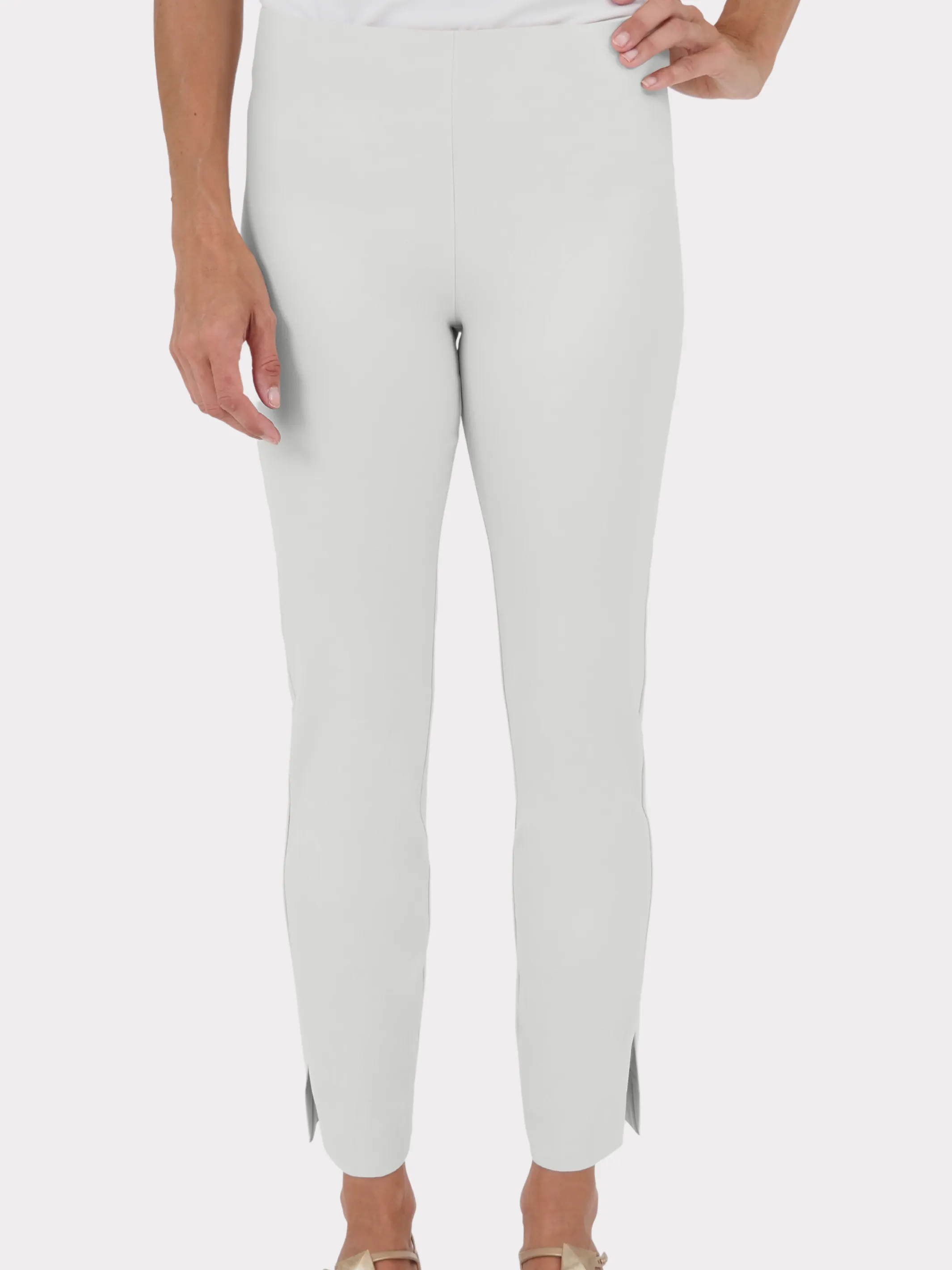 Slim Cut Canvas Cotton Stretch Pant