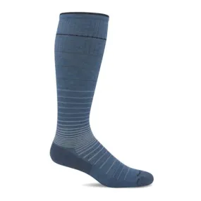 Sockwell Circulator Over the Calf Compression Sock (Women) - Bluestone