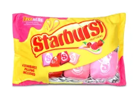 Starburst Fave Reds Packaging Fleece Plush