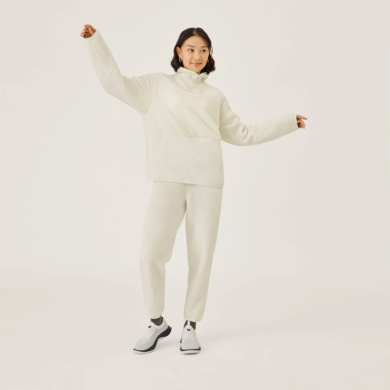 Women's Fluff Fleece Pant - Natural White (Blizzard)