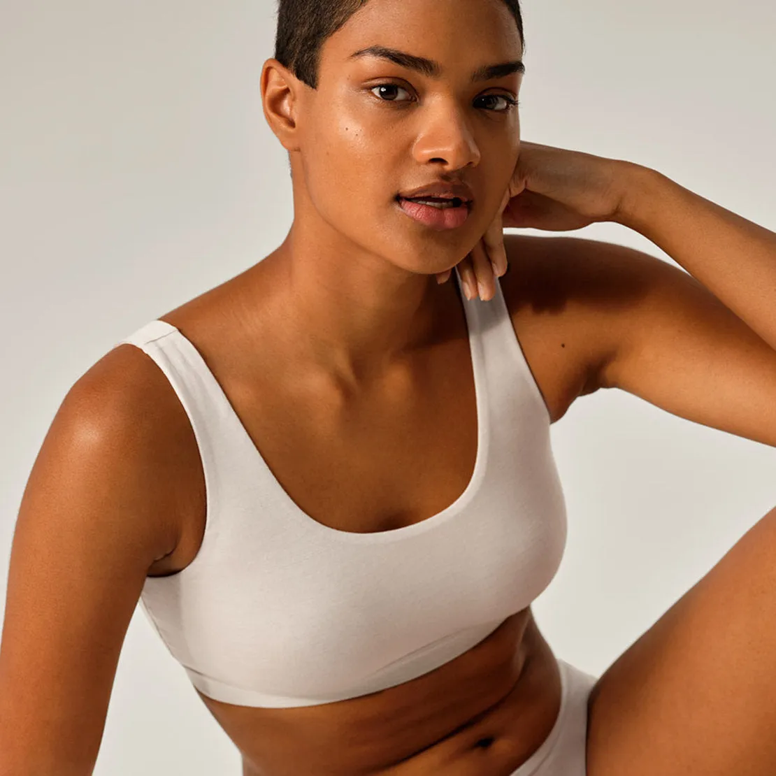 Women's Trino® Bralette - Kaikoura White